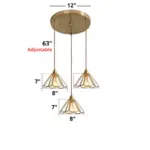 Homeko Stained Glass Pendant Lights