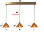 Homeko Stained Glass Pendant Lights
