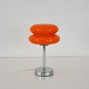 Homeko Stained Glass Retro Table Lamp