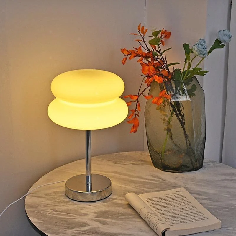 Homeko Stained Glass Retro Table Lamp -