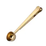 Homeko Stainless Steel Coffee Measuring Spoon And Sealing Clip