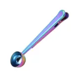 Homeko Stainless Steel Coffee Measuring Spoon And Sealing Clip