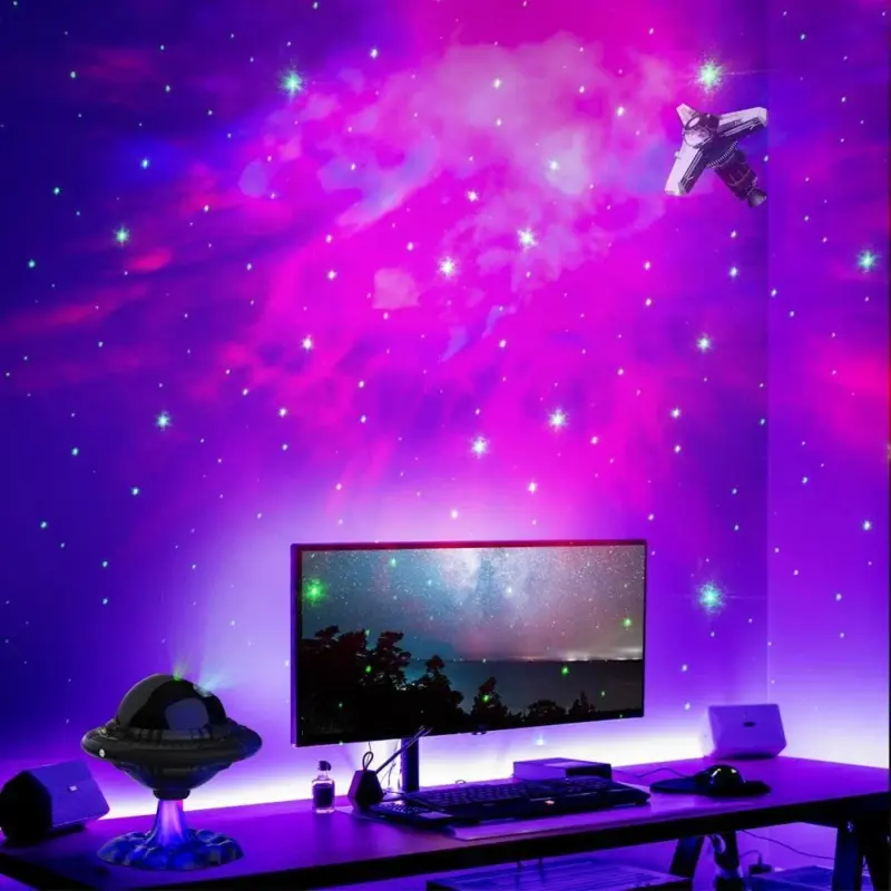 Homeko Starry Spaceship Projector Lamp