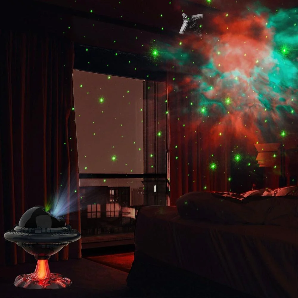 Homeko Starry Spaceship Projector Lamp -