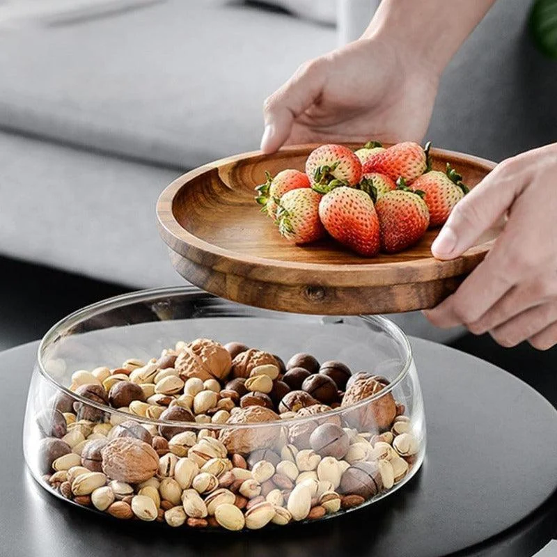 Homeko Storage Glass Bowl with Lid -