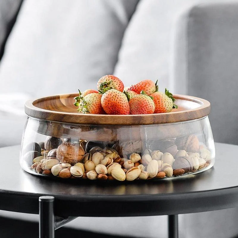 Homeko Storage Glass Bowl with Lid -