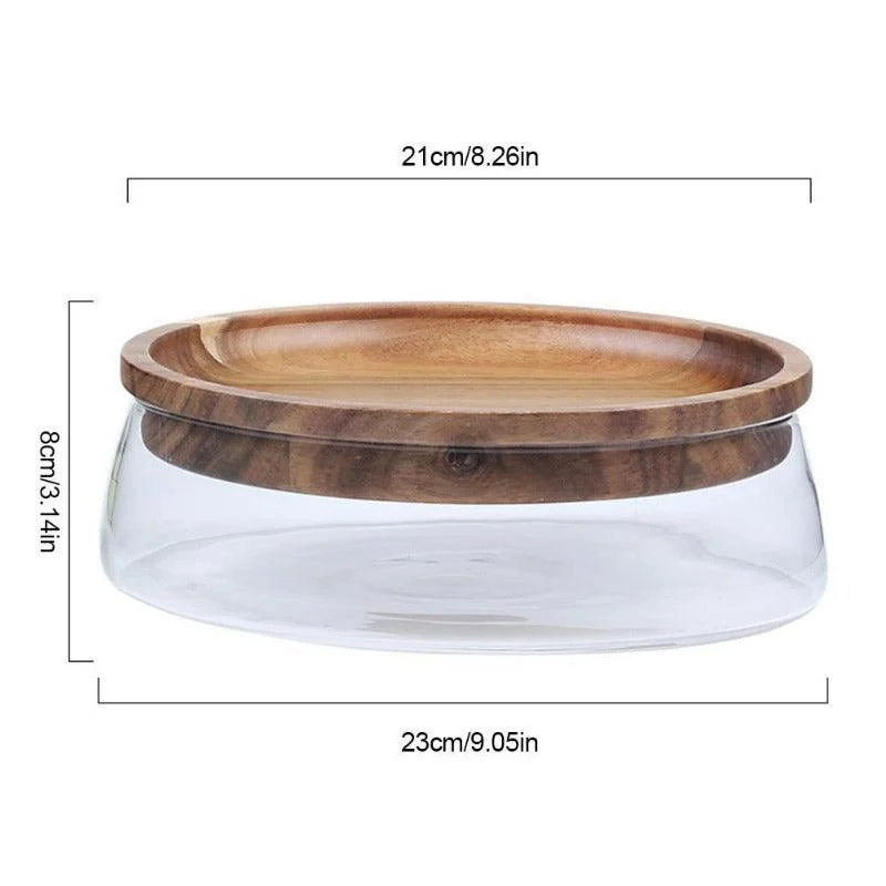 Homeko Storage Glass Bowl with Lid -