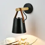 Homeko Strap Wood Wall Lamps