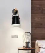 Homeko Strap Wood Wall Lamps
