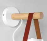 Homeko Strap Wood Wall Lamps