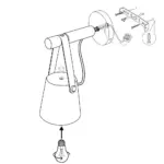 Homeko Strap Wood Wall Lamps