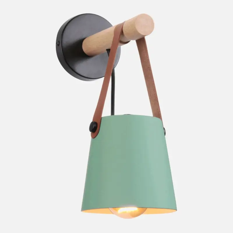 Homeko Strap Wood Wall Lamps