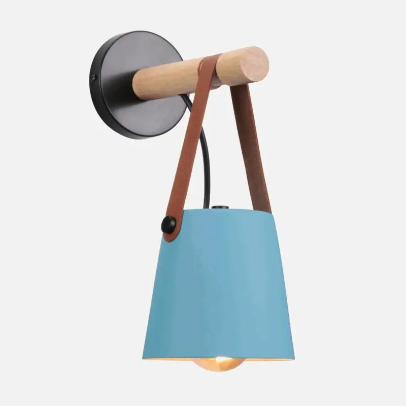 Homeko Strap Wood Wall Lamps