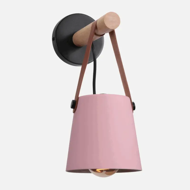 Homeko Strap Wood Wall Lamps