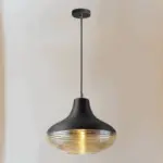 Homeko Stripe Glass Pendant Lights