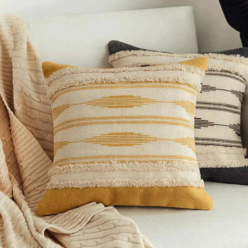 Homeko Striped Pillow Cover