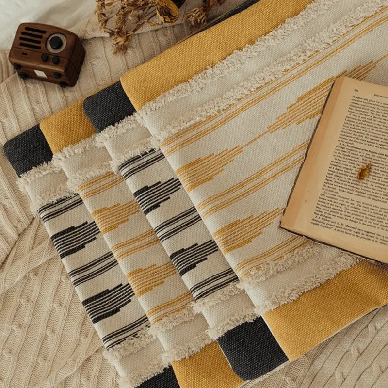 Homeko Striped Pillow Cover