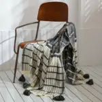 Homeko Striped Throw Blanket