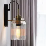 Homeko Style Glass Funnel Wall Lamps