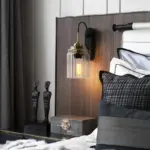 Homeko Style Glass Funnel Wall Lamps