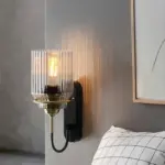 Homeko Style Glass Funnel Wall Lamps