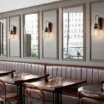 Homeko Style Glass Funnel Wall Lamps