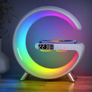 Homeko Sunrise Smart Lamp - Wireless Charger Bluetooth Speaker