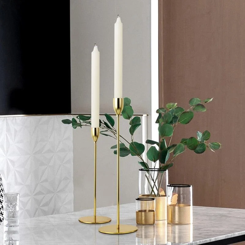 Homeko Taper Candle Holder Trio Set -