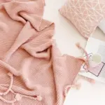 Homeko Tassel Knitted Blanket