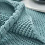 Homeko Tassel Knitted Blanket