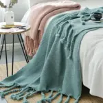 Homeko Tassel Knitted Blanket