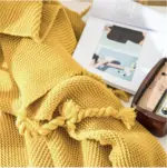Homeko Tassel Knitted Blanket