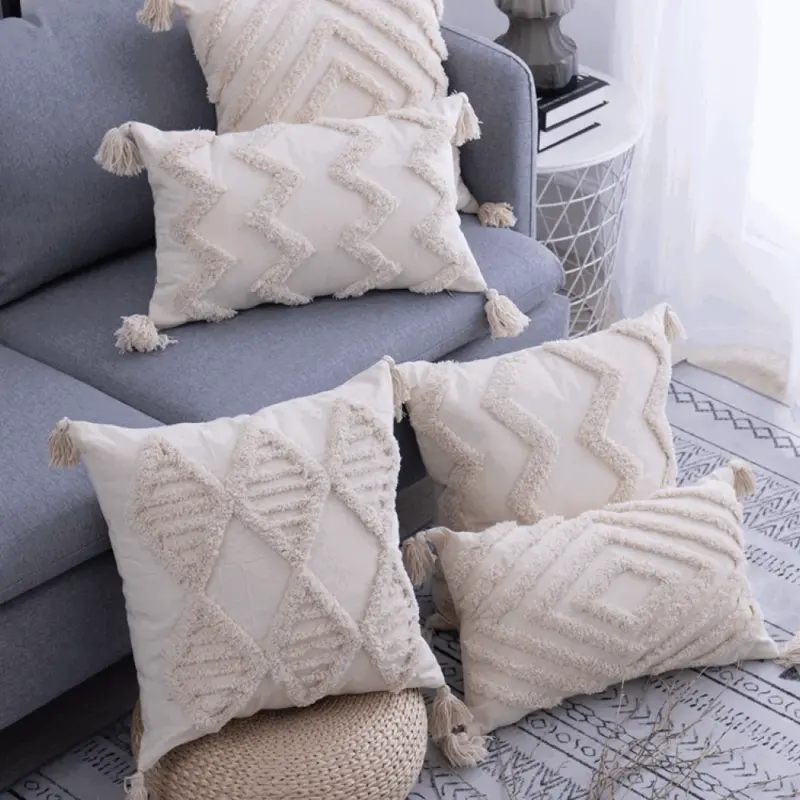 Homeko Tassel Pillow Cover