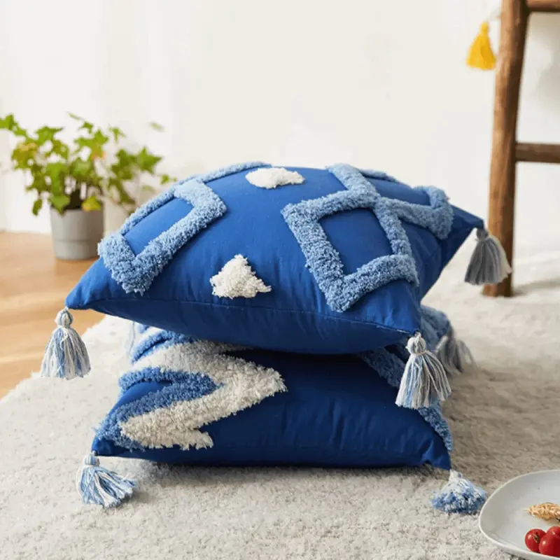 Homeko Tasseled Pillow Cover