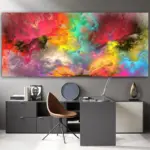 Homeko Technicolor Dreams Canvas Paintings