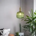 Homeko Textured Glass Pendant Light