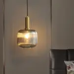 Homeko Textured Glass Pendant Light