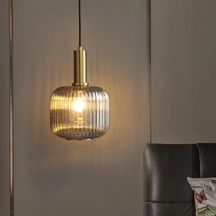 Homeko Textured Glass Pendant Light -