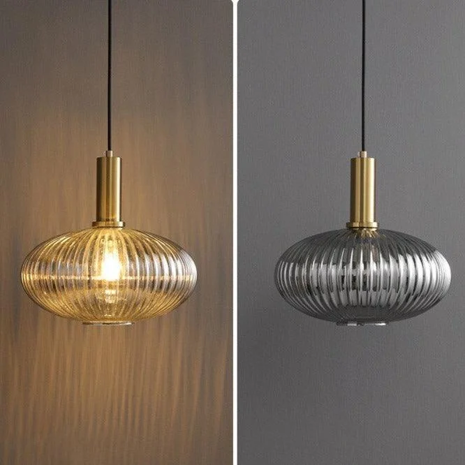 Homeko Textured Glass Pendant Light -