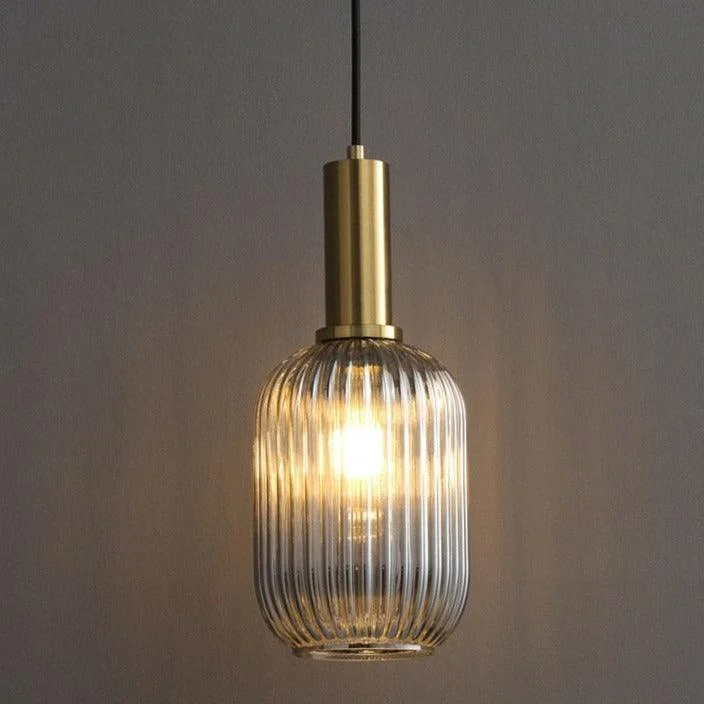 Homeko Textured Glass Pendant Light -