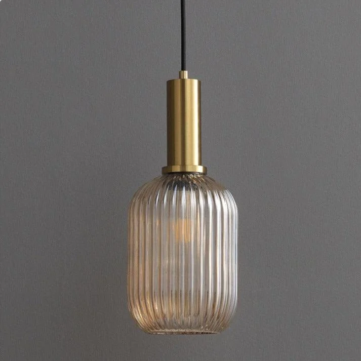 Homeko Textured Glass Pendant Light -