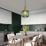 Homeko Textured Glass Pendant Light