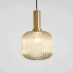 Homeko Textured Glass Pendant Light