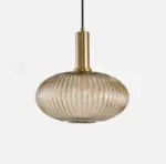Homeko Textured Glass Pendant Light