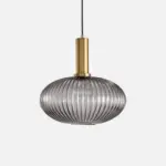 Homeko Textured Glass Pendant Light
