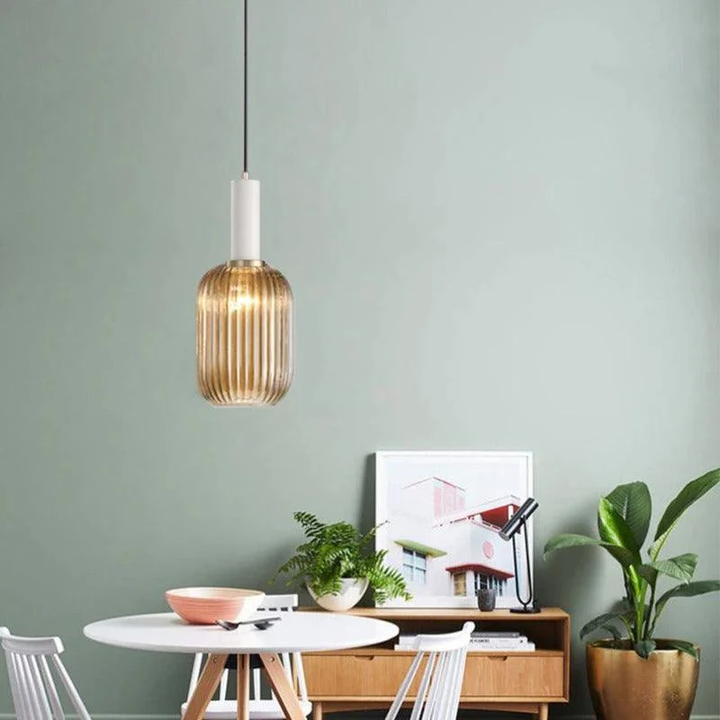 Homeko Textured Glass Pendant Lights -