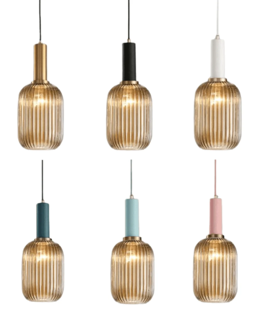 Homeko Textured Glass Pendant Lights -