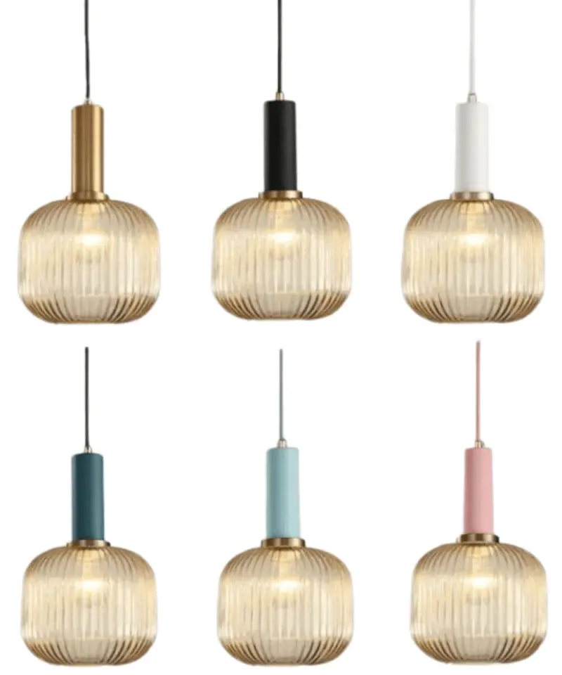 Homeko Textured Glass Pendant Lights