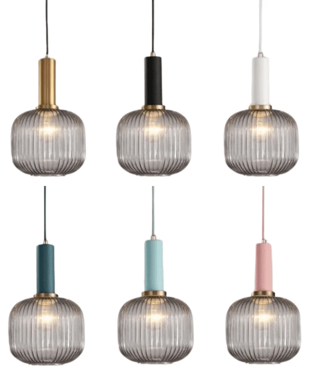 Homeko Textured Glass Pendant Lights -