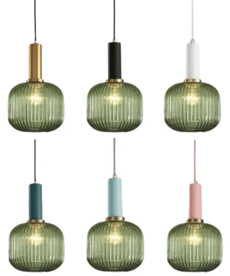 Homeko Textured Glass Pendant Lights